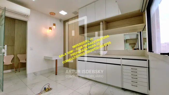 Venda Sala Comercial 30m² locada para dentista com renda imediata na Lapa