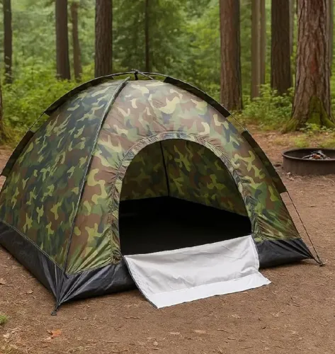 Barraca 6 lugares camuflada