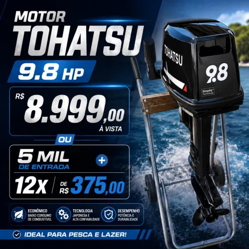Motor TOHTSU 9.8 HP oferta