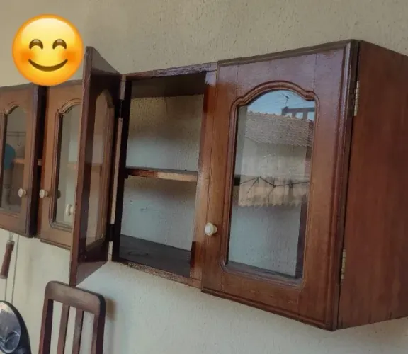 Armário de madeira para cozinha