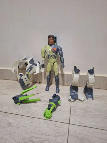 Boneco Max Steel Mattel C/ Armadura Modular N-Tek