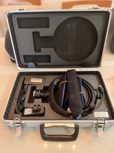 Fotóforo marca Aga3 fotóforo cirúrgico de LED com suporte de cabeça