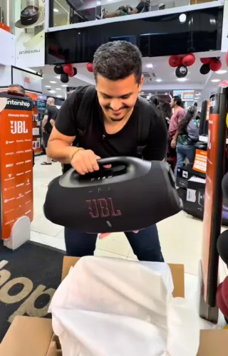JBL Boombox 4, Black, Nova na Caixa, Nota Fiscal, Garantia!