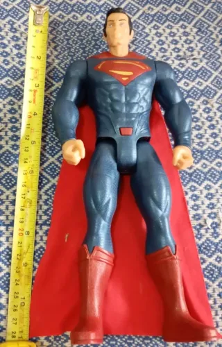 Miniatura Superman Som E Luz 28 CM