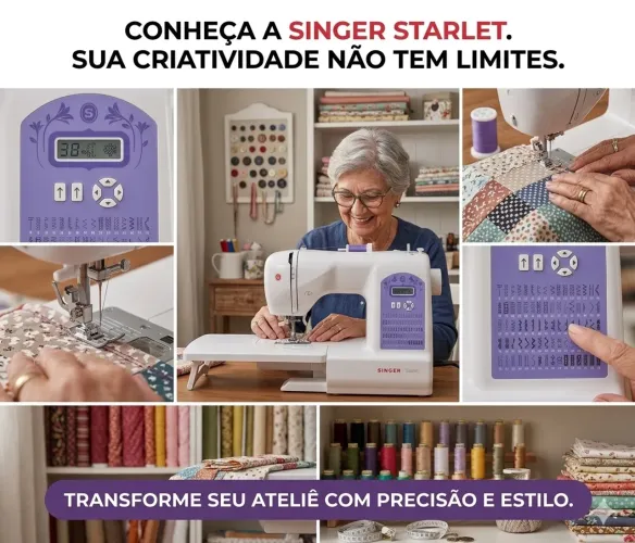 OPORTUNIDADE - MAQUINA DE COSTURA NOVA