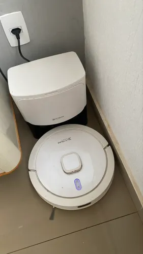 Robô Aspirador Kabum Smart com Base de Autoesvaziamento