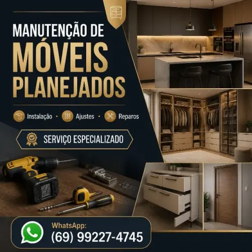 MANUTENÇÃO DE MÓVEIS PLANEJADOS