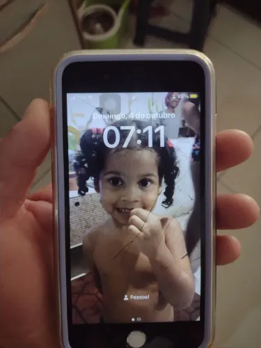 iPhone 8plus pra vende enterasado chama no ZAP *90