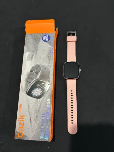 Relógio rosa inteligente Smartwatch Ultra Bazik Prime S23