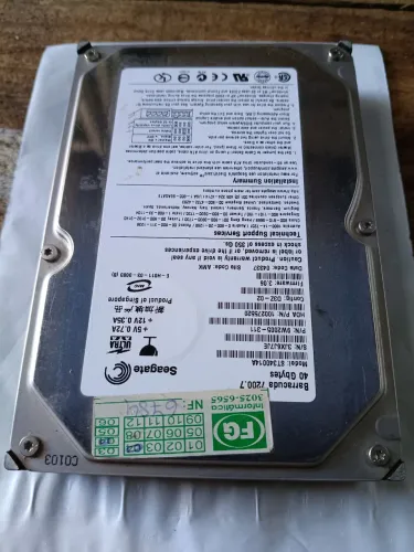 HD 40GB IDE (funcionar!!!)