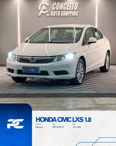 Honda Civic Sedan LXS 1.8/1.8 Flex 16V Mec. 4P 2015