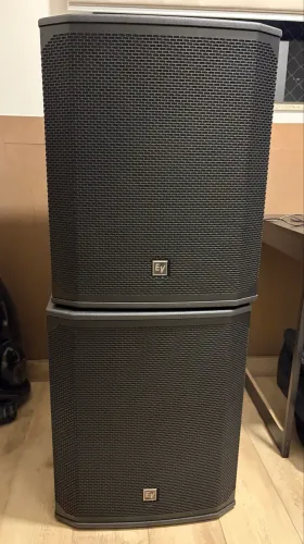 KIT SUB ELETROVOICE + Mesa Midas mr 18 rack