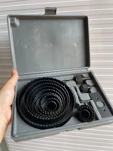 Kit Serra Copo 16 Peças + Maleta Completa 