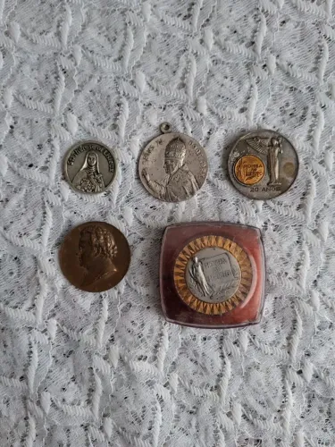 coleção de antigas medalhas (valor do lote)