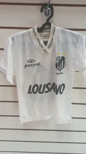 CAMISA SANTOS INFANTIL  AMDDMA ORIGINAL DA ÉPOCA 