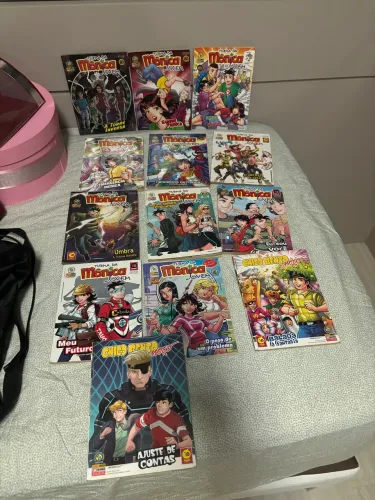 Lote Turma da Mônica Jovem + Chico Bento Moço 13 volumes