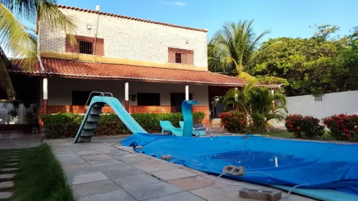 Mini-granja para diversão da família Natalense