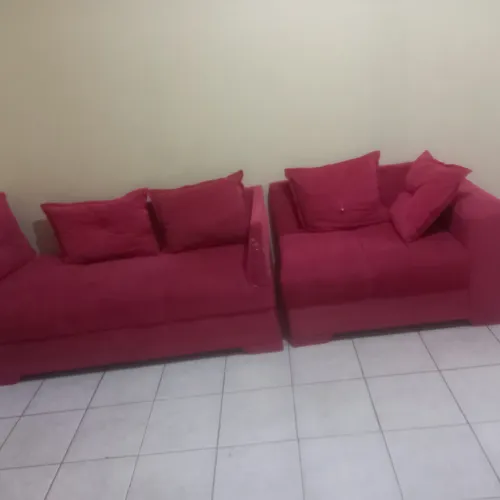 Sofá rosa pink