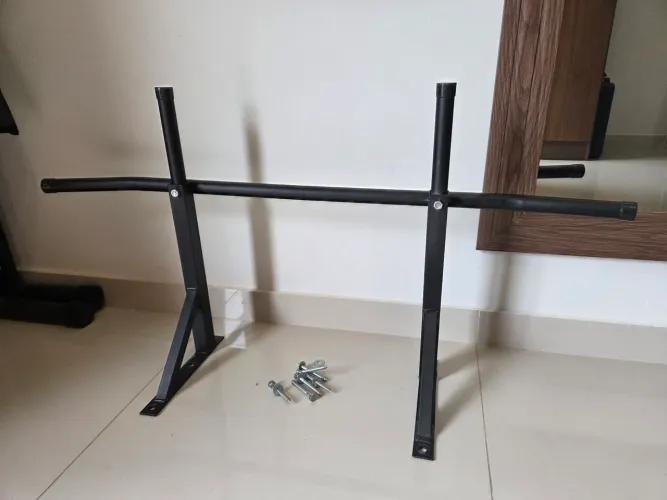 Barra fixa de musculação para parede