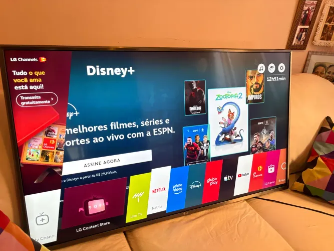 Smart Tv LG 50P 4K Entrego Aceito cartão