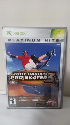 Jogo Tony Hawk's Pro Skater 3 Xbox Clássico Platinum Hits