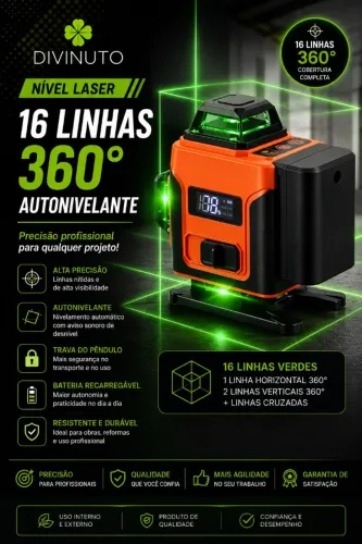 Nível Laser 16  Linhas 