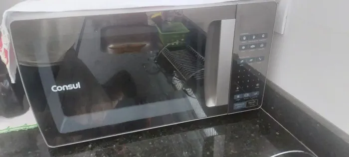 Micro-ondas Consul Espelhado 220V - Funcionando Perfeitamente