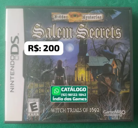 Hidden Mysteries Salem Secrets = R$: 200
