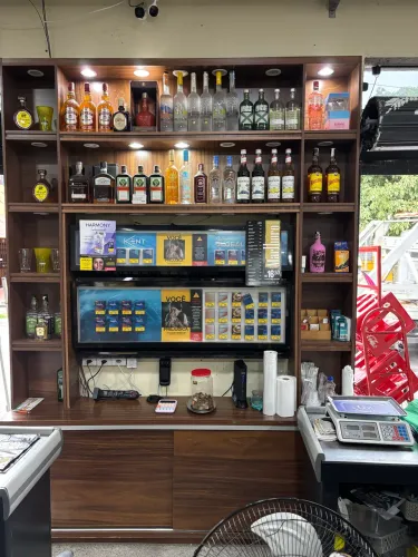 Prateleira de bebidas MDF