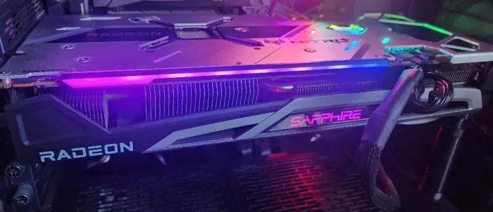 Placa de vídeo AMD sapphire nitro+ rx6800xt 16gb impecavel