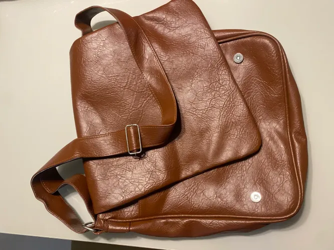 Bolsa de Couro para notebook nova 