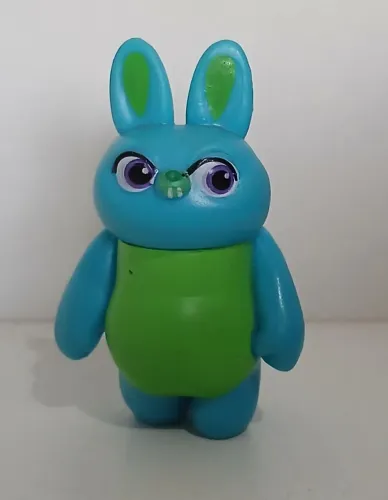 BONECO MINIATURA TOY STORY COELHO COELHÃO AZUL ORIGINAL DISNEY PIXAR