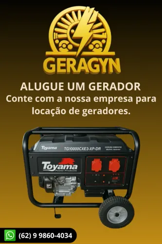 Aluguel de geradores