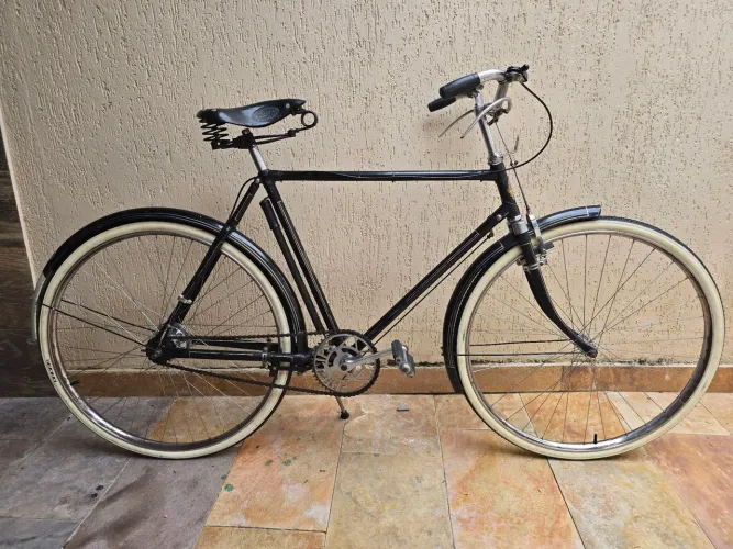 Bicicleta Antiga Raríssima Phillips Sport S/ Garupeira Original aro 28 Nunca Restaurada