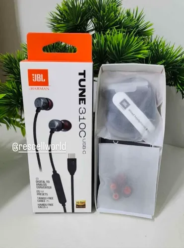 Fone de ouvido JBL Tune 310C Tipo C.