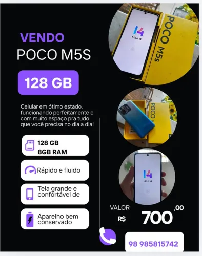 Vendo Celular POCO M5s
