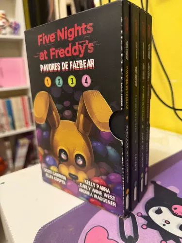 Box Five Nights at Freddy?s - Pavores de Fazbear (Volumes 1 ao 4) | Novos