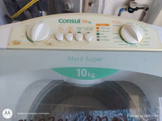 LAVADORA CONSUL MARÉ 10KLS 220V