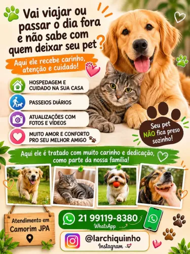 Hospedagem para pets 