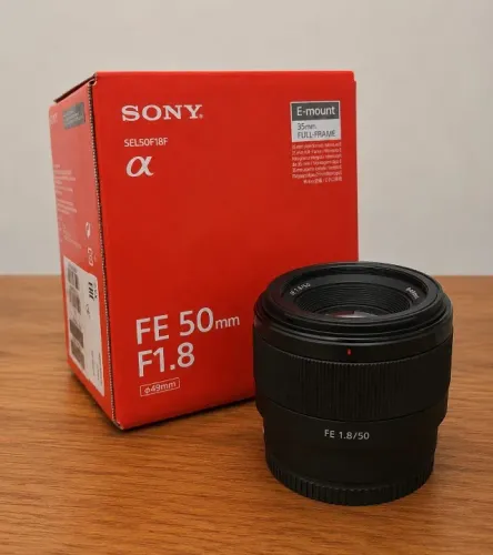 Lente Sony 50mm f1.8 NOVA