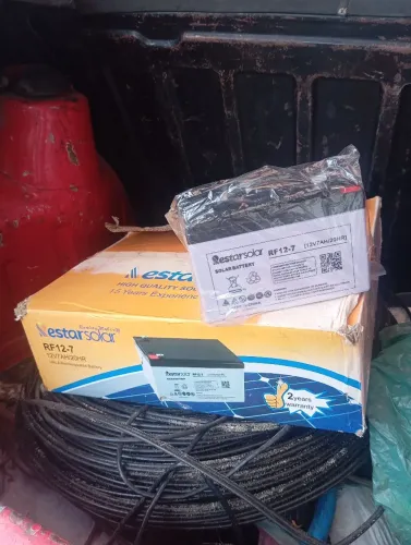 bateria estar solar.