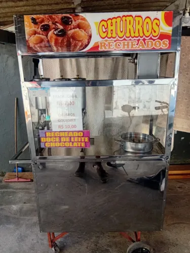 Carrinho de Churros Usado - Pronto para Trabalhar (Ótimo Estado)
