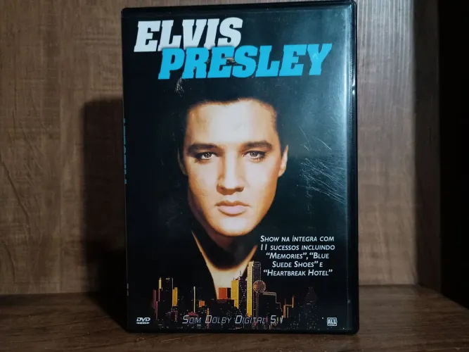 DVD  musical Elvis usado na condição das fotos 