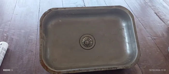 Cuba de pia inox