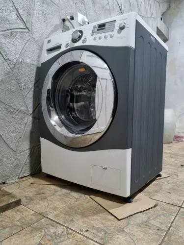 Máquina de lavar Lg 8.5kg lavadora funcionando