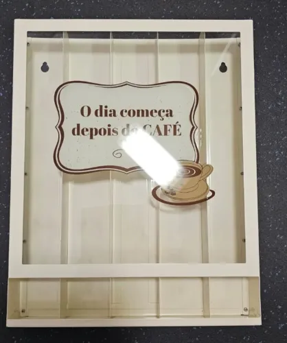 Suporte de metal para cápsulas Nespresso/Três corações e Dolce Gusto