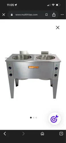 Fritadeira Multifritas Industrial