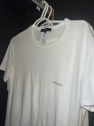 Camisa Versace branca masculina tamanho P
