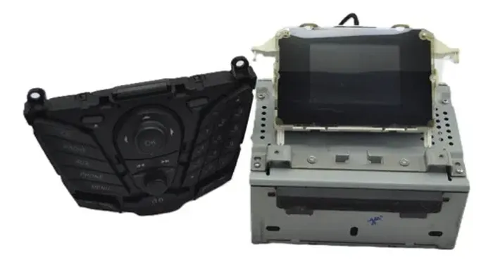 Kit Frente Visor Fundo Radio Som Original New Fiesta 2014
