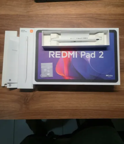 Tablet Redmi Pad 2 (8GB/256GB) + Caneta Smart Pen Original NOVA